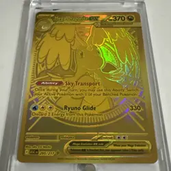 Pokemon TCG Ascended Heroes Mega Dragonite Ex Gold Hyper Rare 295/217 Near Mint - Image 3