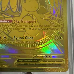Pokemon TCG Ascended Heroes Mega Dragonite Ex Gold Hyper Rare 295/217 Near Mint - Image 4