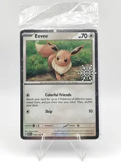 Eevee 133/165 SEALED (Holiday Calendar) Near Mint - Pokemon TCG - Image 1