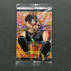 S4832 Portgas D. Ace R Holo Japanese One Piece Wafer Card SEALED F08 - Image 1
