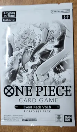 Bandai One Piece Card Game Event Pack Vol.8 English ver. Pack - Image 1