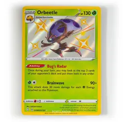 Pokemon - Orbeetle - SV009/SV122 - SWSH Shining Fates - Shiny Vault Card - Image 1