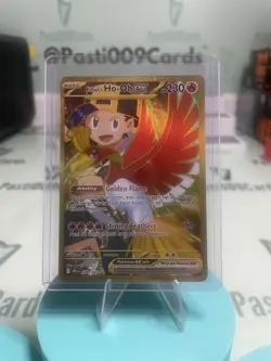 Pokemon Card Ethan's Ho-Oh EX 239/182 Gold Hyper Rare, Near Mint Condition - Image 1
