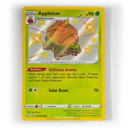 Pokemon - Appletun - SV014/SV122 - SWSH Shining Fates - Shiny Vault Card - Image 1