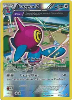 Porygon-Z 67/98 Reverse Holo Rare XY - Ancient Origins Pokemon Card - Image 1