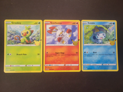 Pokemon CELEBRATIONS 25th Anniversary GALAR First Partner Pack Jumbo Cards - Image 1