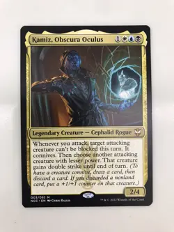 Kamiz Obscura Oculus MTG Magic the Gathering Card NM Near Mint New Capenna NCC - Image 1