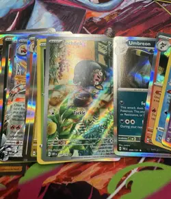 Pokemon TCG 75 English Card Lot Rare Holo Double Rare Art Rare - Image 1