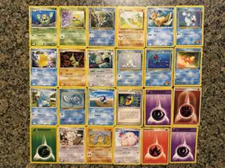 Vintage Pokemon Card Lot 1999 Early 2000s Charizard Line, Gym Series, Starters + - Image 3