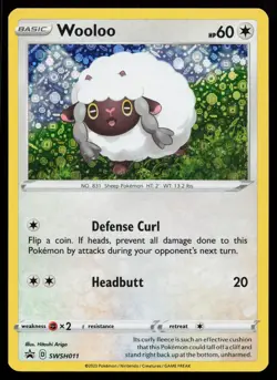 Wooloo SWSH011 Promo Miscellaneous Cards & Products Pokemon Card - Image 1