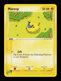Mareep 64/97 Common Dragon Pokemon Card - Image 1