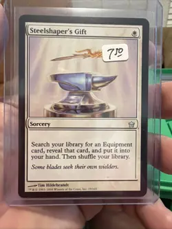 Steelshaper's Gift Fifth Dawn Regular Card Magic The Gathering MTG - Image 1