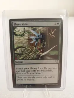 MTG Magic the Gathering Three Visits Commander Legends (#261) NM - Image 1