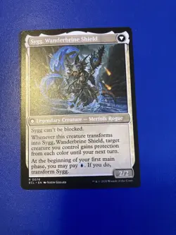 1x Sygg, Wanderwine Wisdom Sygg, Wanderbrine Shield NM-Mint, English Lorwyn E - Image 1