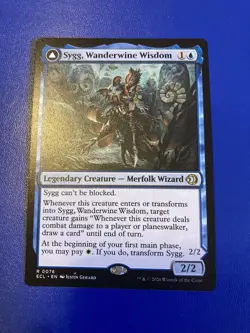 1x Sygg, Wanderwine Wisdom Sygg, Wanderbrine Shield NM-Mint, English Lorwyn E - Image 2