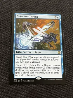 Notorious Throng [Zendikar Rising Commander] M/NM MTG Magic - Image 1
