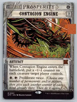 Contagion Engine Outlaws of Thunder Junction: Breaking News Regular - Image 1