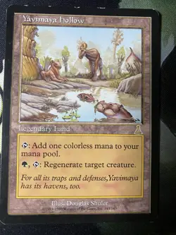 Yavimaya Hollow Urza's Destiny Magic: The Gathering Light Play Condition - Image 1