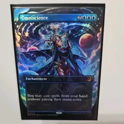 Omniscience (Anime Borderless) Wilds of Eldraine: Enchanting Tales Foil - Image 1