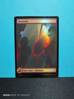 FOIL FULLART Mountain / Mountain - MTG Magic - Image 1