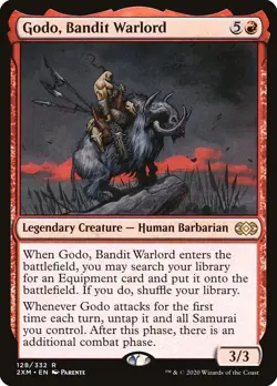 Godo, Bandit Warlord - Double Masters - NM MTG - Image 1