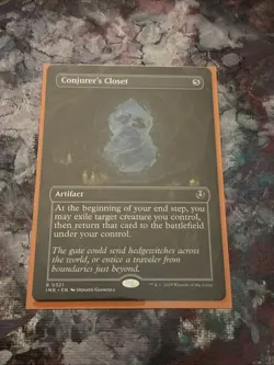 MTG Conjurer's Closet Borderless 0321 Innistrad Remastered NM - Image 1