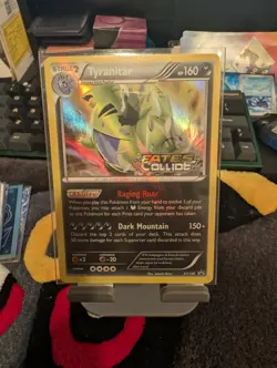 Pokemon TCG Tyranitar Pre Release Stamped XY Fates Collide - Image 4