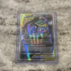 Pokemon Muk & Alolan Muk GX TAG TEAM Ultra Rare Holo Sm-Unbroken Bonds - Image 3