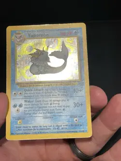 Pokemon Card Vaporeon Jungle 12/64 WotC Vintage 1999 Holo Rare - Image 4