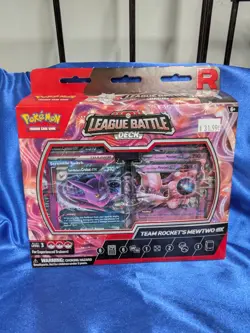 Pokemon TCG League Battle Deck Team Rocket’s Mewtwo ex — New Unopened — Factory - Image 1