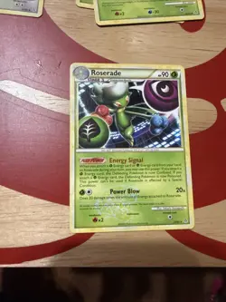 Roserade 23/95 HGSS Unleashed Regular Rare Pokemon TCG - Image 1