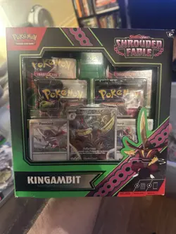 ✅ Pokemon TCG Shrouded Fable Kingambit Illustration Collection Box New - SEALED - Image 2