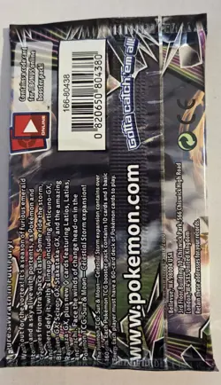 Pokemon TCG Sun & Moon Celestial Storm Sealed Booster Pack-Sticker Residue Mark - Image 2