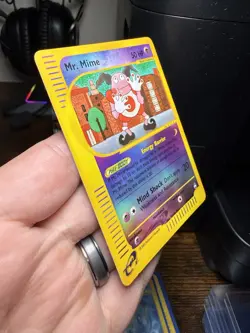 Pokemon Mr. Mime Aquapolis Series E Reader WOTC Reverse Holo 95b/147 - Image 2