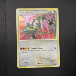 Pokemon Rayquaza 24/95 Call of Legends Holo Rare 100HP Inferno Spear - Image 1