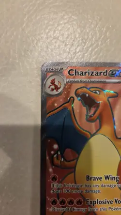 Pokemon TCG Charizard ex Scarlet & Violet 151 183/165 Full Art English NM - Image 2