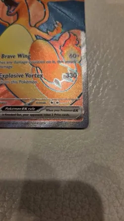 Pokemon TCG Charizard ex Scarlet & Violet 151 183/165 Full Art English NM - Image 5