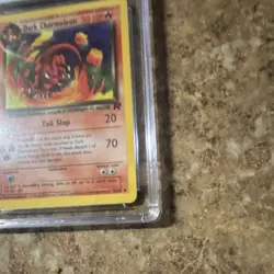 2000 Pokemon TCG CGC 9 Dark Charmeleon Team Rocket 32/82 Unlimited WOTC - Image 4