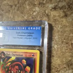2000 Pokemon TCG CGC 9 Dark Charmeleon Team Rocket 32/82 Unlimited WOTC - Image 5