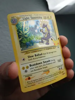 Pokemon TCG Light Toxtricity SWSH137 Celebrations Black Star Promo NM - Image 3
