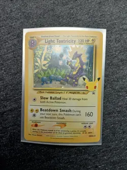 Pokemon TCG Light Toxtricity SWSH137 Celebrations Black Star Promo NM - Image 4