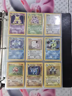 Pokemon Base Set Complete Set (Missing Charizard Blastoise Venasaur Holo) - Image 1