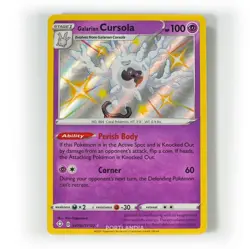 Pokemon - Galarian Cursola - SV050/SV122 - SWSH Shining Fates - Shiny Vault - Image 1