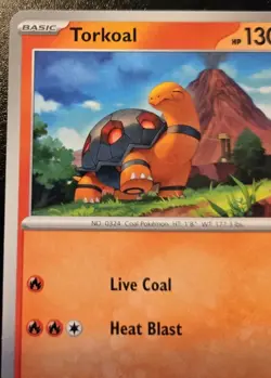 Torkoal 025/159 Common Scarlet & Violet: Journey Together Pokemon TCG - Image 2
