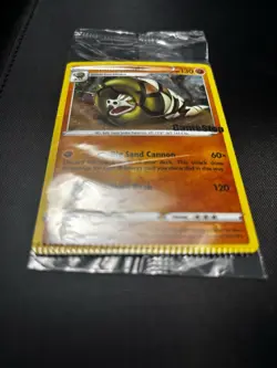 Crimp Error Pokemon Sandaconda 082/163 Battle Styles GameStop Promo Holo 130HP - Image 3