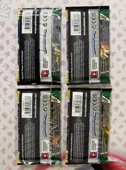 2021 Pokemon Evolving Skies Booster Complete Art Set (4 Packs) FACTORY SEALED 2 - Image 2