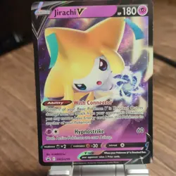 Pokemon Jirachi V SWSH Promo Basic Psychic Promo SWSH299 HP180 2023 English - Image 1