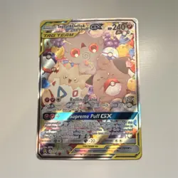 Pokemon Togepi & Cleffa & Igglybuff GX TAG TEAM Promo Alt Art Holo 143A/236 - Image 1