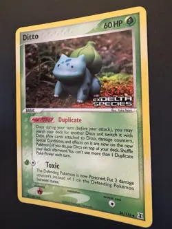 Pokemon Ditto Bulbasaur 36/113 Delta Species Reverse Holo Stamped - Image 2