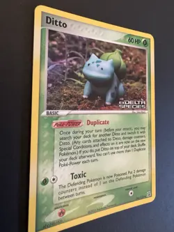Pokemon Ditto Bulbasaur 36/113 Delta Species Reverse Holo Stamped - Image 3